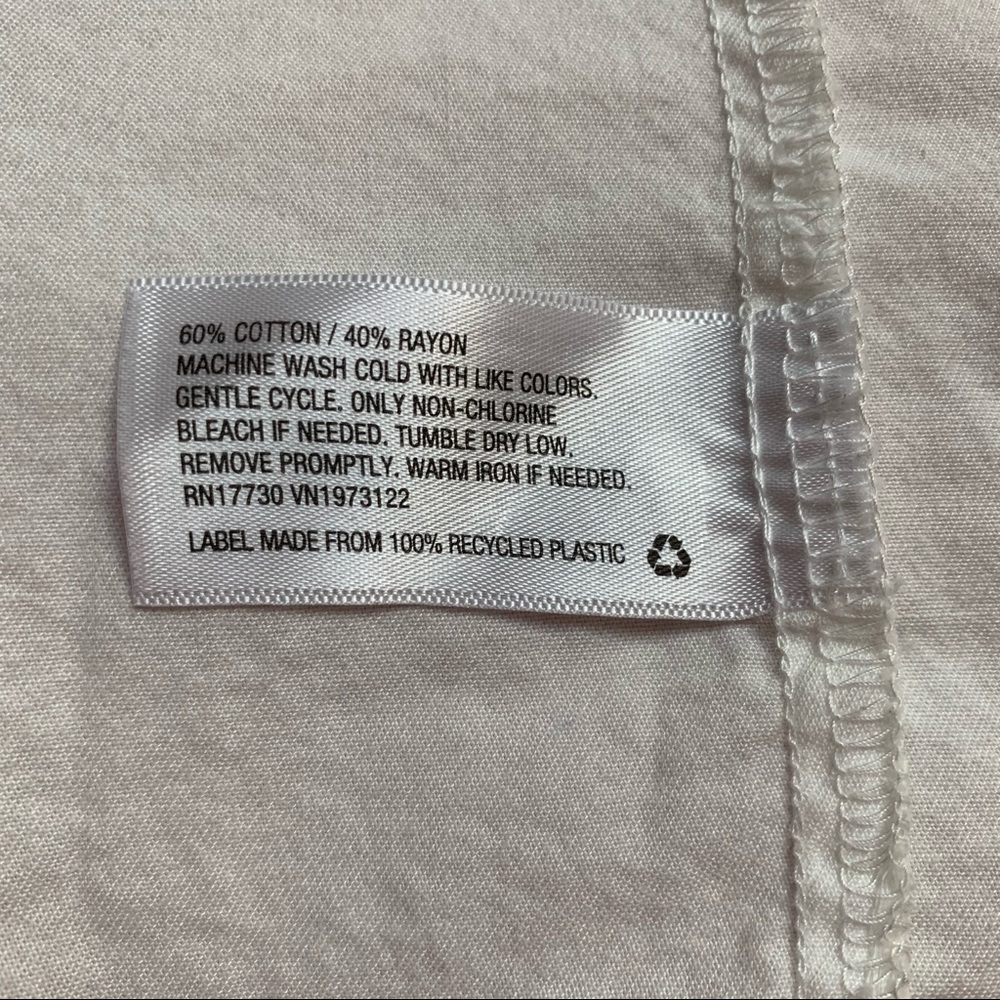 Oversized white button down - Picture 4 of 4